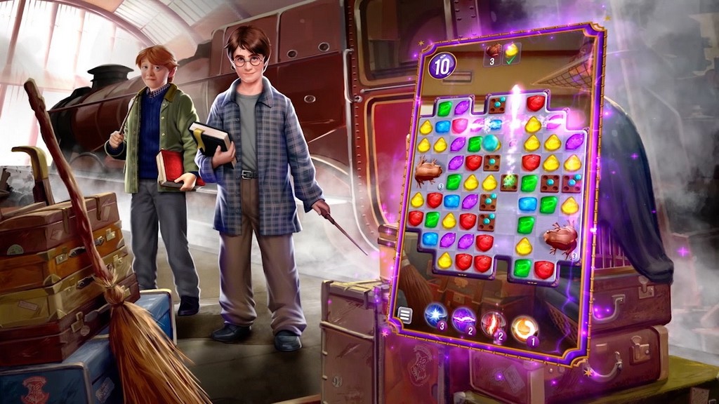 Juego Harry Potter Puzzles y Magia